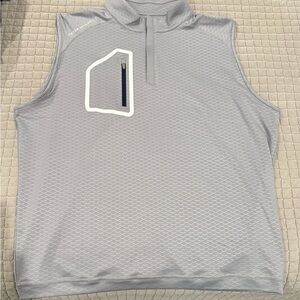 Peter Millar Gray Golf Vest